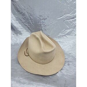 Bailey Western  Cowboy Hat ivory no tag for size Bill Hanna